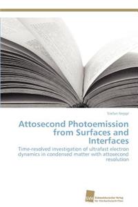 Attosecond Photoemission from Surfaces and Interfaces