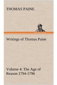 Writings of Thomas Paine - Volume 4 (1794-1796)