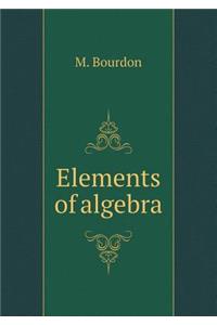Elements of Algebra