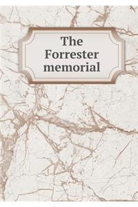 The Forrester memorial