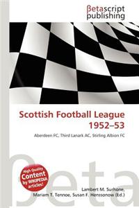 Scottish Football League 1952-53