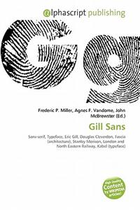 Gill Sans
