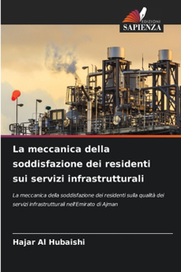 La meccanica della soddisfazione dei residenti sui servizi infrastrutturali