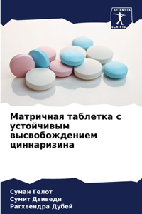 Матричная таблетка с устойчивым высвобож