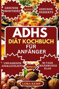 ADHS Diät Kochbuch für Anfänger