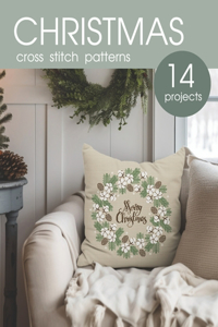 Christmas cross stitch patterns book