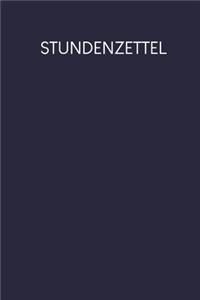 Stundenzettel