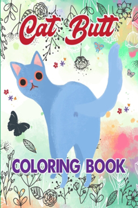 Cat Butt Coloring Book