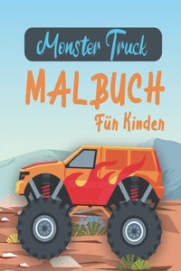 Monster Truck Malbuch Für Kinder
