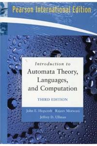 Introduction to Automata Theory,  Languages, and Computation