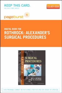 Alexander's Surgical Procedures - Elsevier eBook on Vitalsource (Retail Access Card)