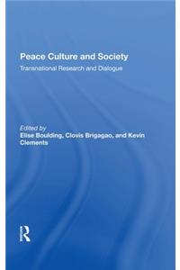 Peace Culture And Society