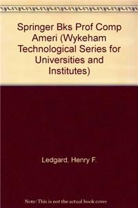 SPRINGER BKS PROF COMP AMERI