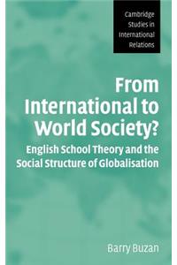 From International to World Society?