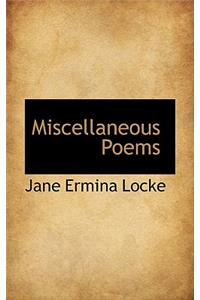 Miscellaneous Poems