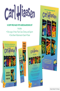 Carl Hiaasen 5-Copy Pre-Pack with Pre-Order Merchandising Kit