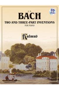 Bach: Two- And Three-Part Inventions for Piano