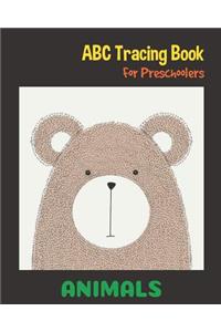 Animals ABC Tracing Book For Preschoolers