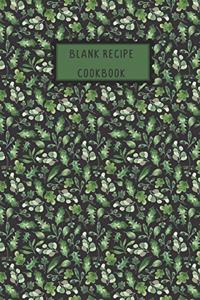 Blank Recipe Cookbook