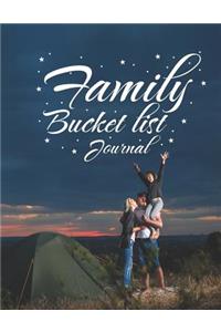 Family Bucket List Journal