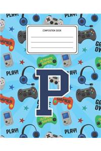 Composition Book P