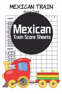 Mexican Train Score Sheets