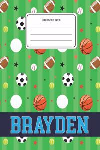Composition Book Brayden