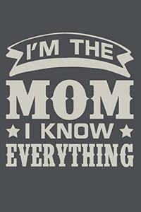 I'm The Mom I Know Everything