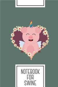 Notebook for Swine