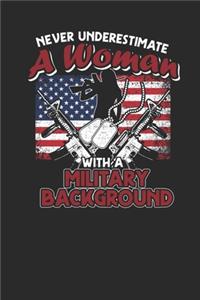 Never Underestimate A Woman With Military Background