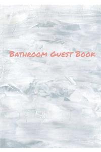 Bathroom Guest Book