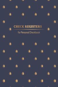 Check Registers for Personal Checkbook