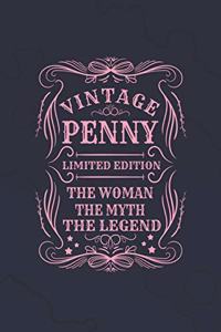 Vintage Penny Limited Edition the Woman the Myth the Legend