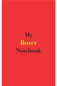 My Boxer Notebook