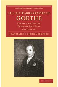 Auto-Biography of Goethe 2 Volume Set