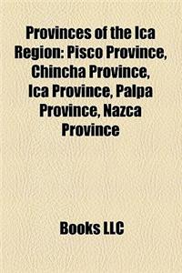 Provinces of the Ica Region