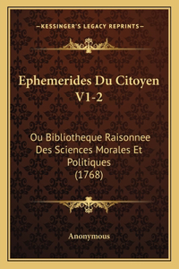 Ephemerides Du Citoyen V1-2