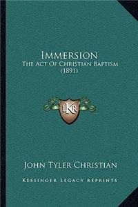 Immersion
