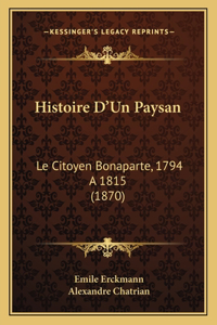Histoire D'Un Paysan