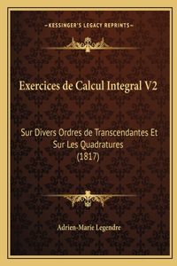 Exercices de Calcul Integral V2