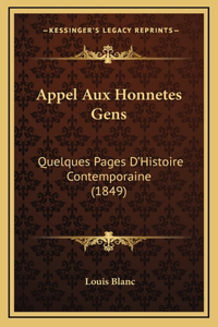 Appel Aux Honnetes Gens