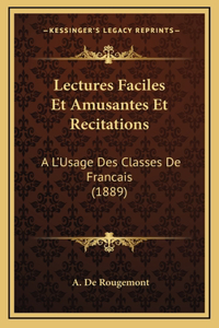 Lectures Faciles Et Amusantes Et Recitations