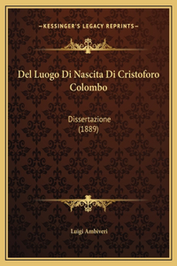 Del Luogo Di Nascita Di Cristoforo Colombo