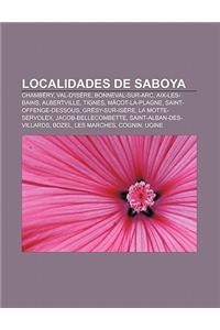 Localidades de Saboya