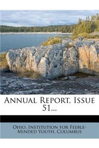 Annual Report, Issue 51...