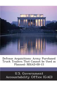 Defense Acquisitions