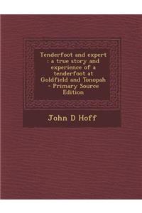 Tenderfoot and Expert: A True Story and Experience of a Tenderfoot at Goldfield and Tonopah