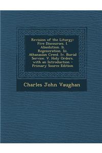 Revision of the Liturgy
