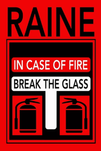 In Case of Fire, Break the Glass