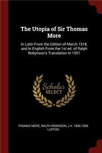 The Utopia of Sir Thomas More